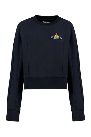 Cynthia Cotton crew-neck sweatshirt-0